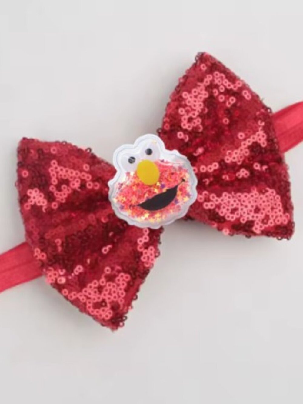 Elmo Headband Birthday Sesame Street Bow Headband Elmo Bow Elmo Birthday
